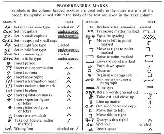 Proofreader english